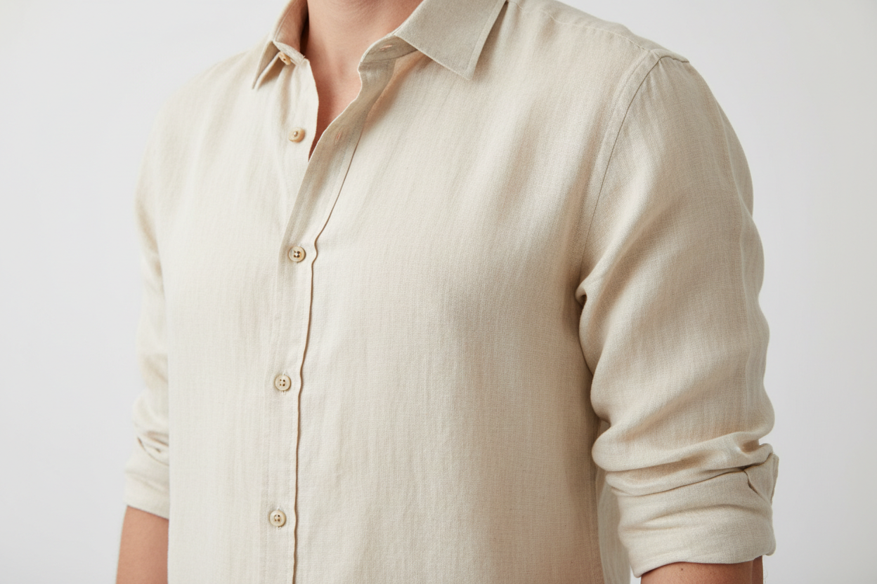 Camisa Social em Linho